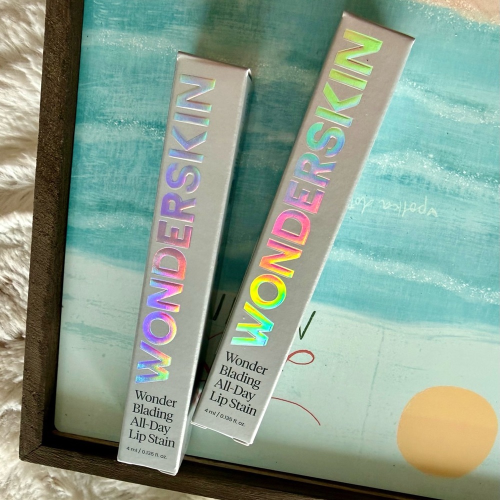 Wonderskin All-Day Lip Stain - Charming(set of 2) NWT